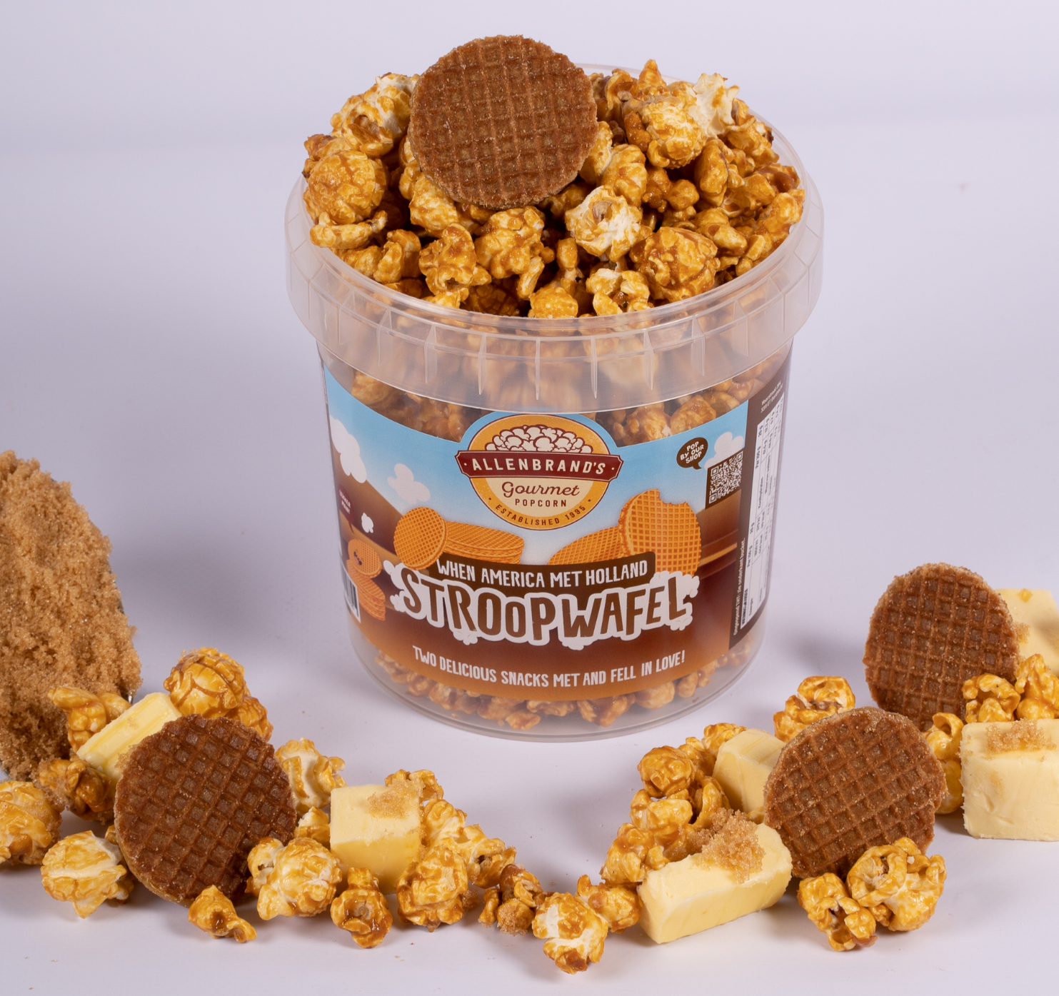 popcorn ファイル Allenbrand's Stroopwafel Popcorn – Allenbrand's Popcorn