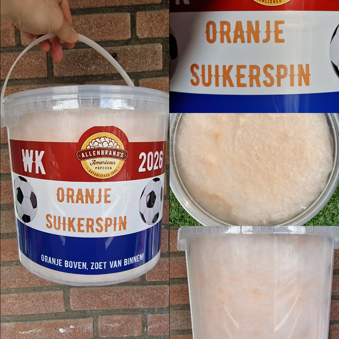 π₯π§‘ Oranje WK 2026 Combo Deal β Popcorn & Suikerspin Bundle β½πΏ