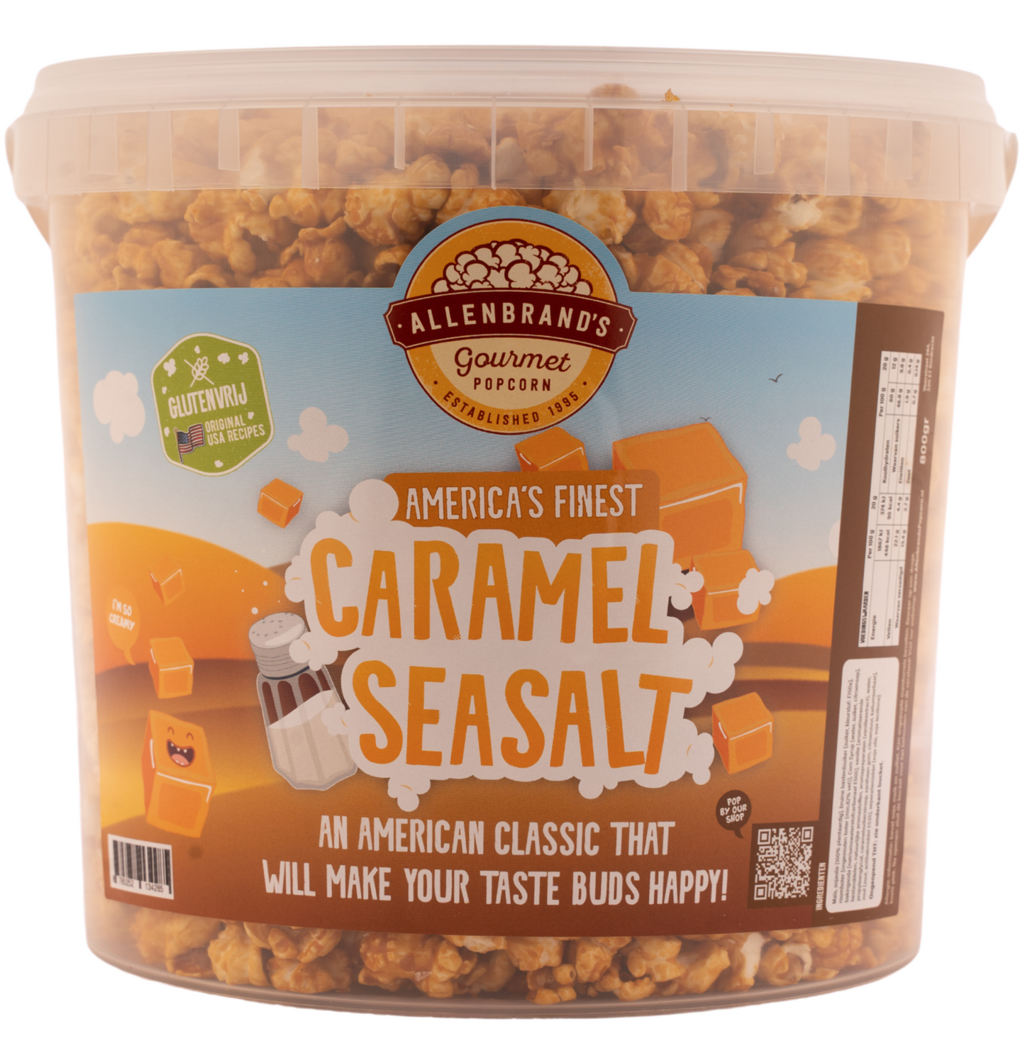 Caramel Sea Salt: An American classic that will make your taste buds happy!