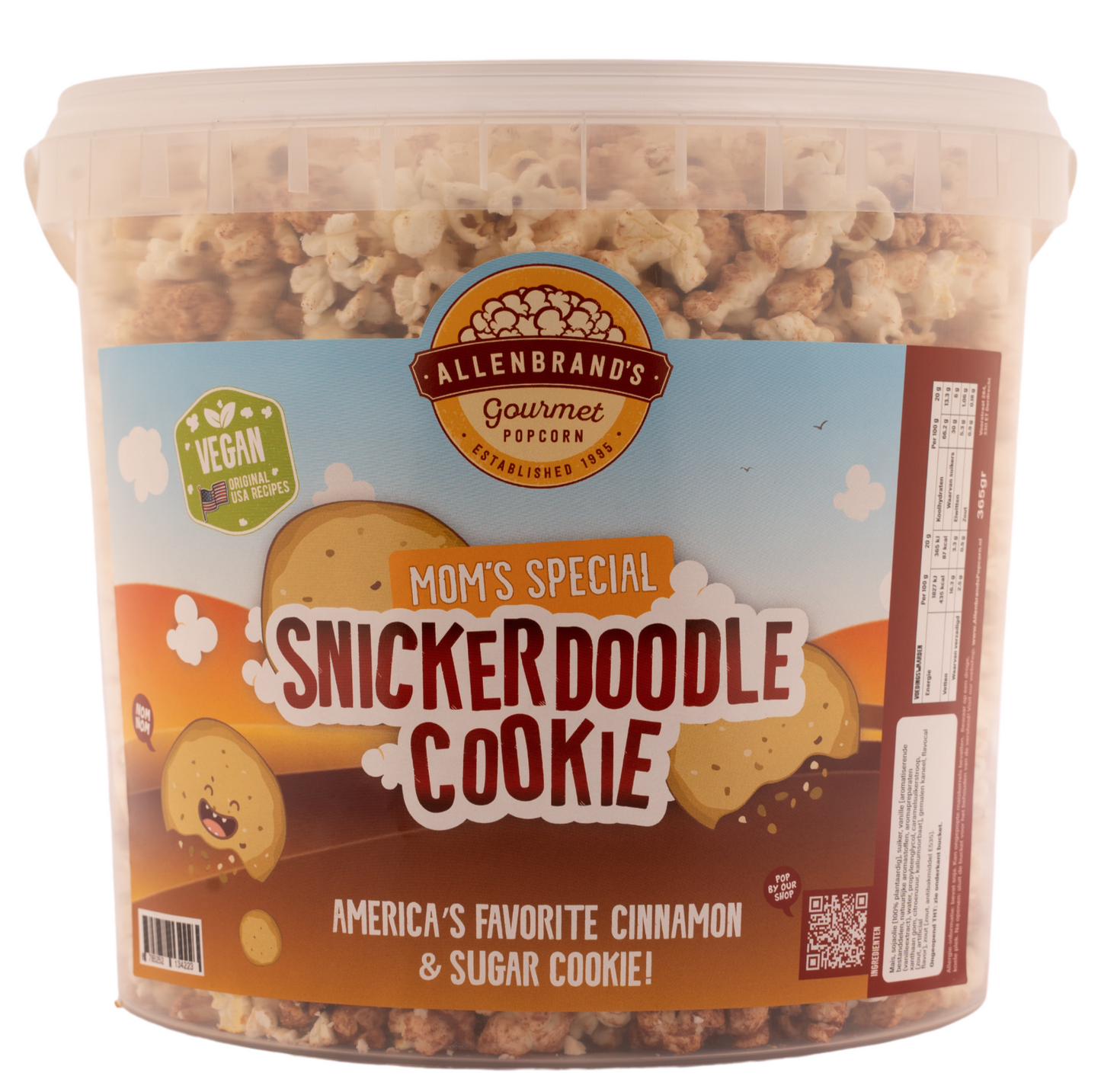 Snickerdoodle Cookie: America's favorite cinnamon and sugar cookie.
