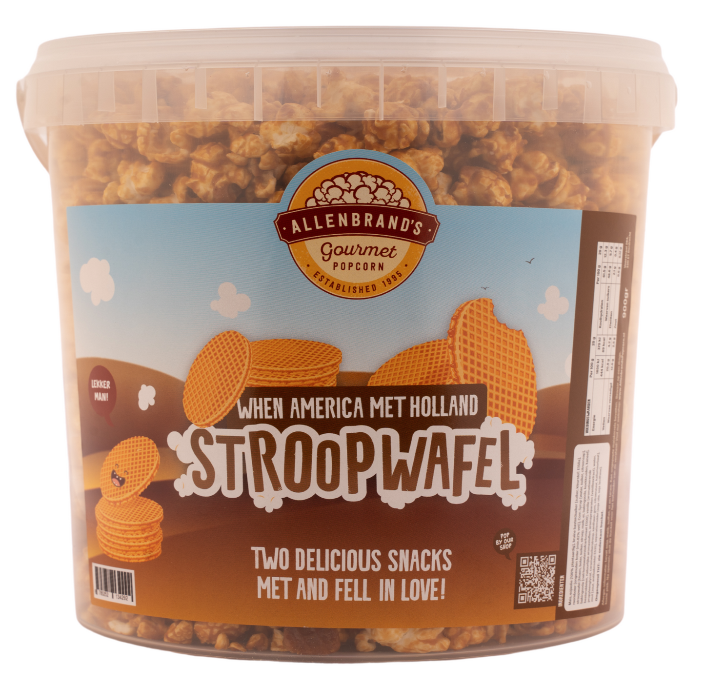 Stroopwafel: Two delicious snacks met and fell in love.