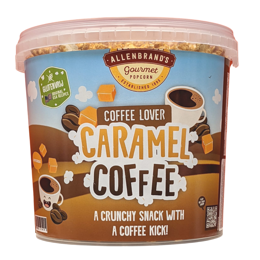 Caramel Coffee: A crunchy snack with a coffee kick