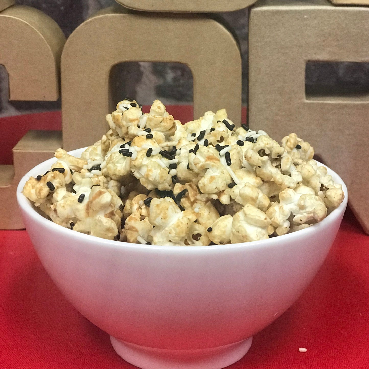 Limited Edition: "Boterham met pindakaas & hagelslag” popcorn