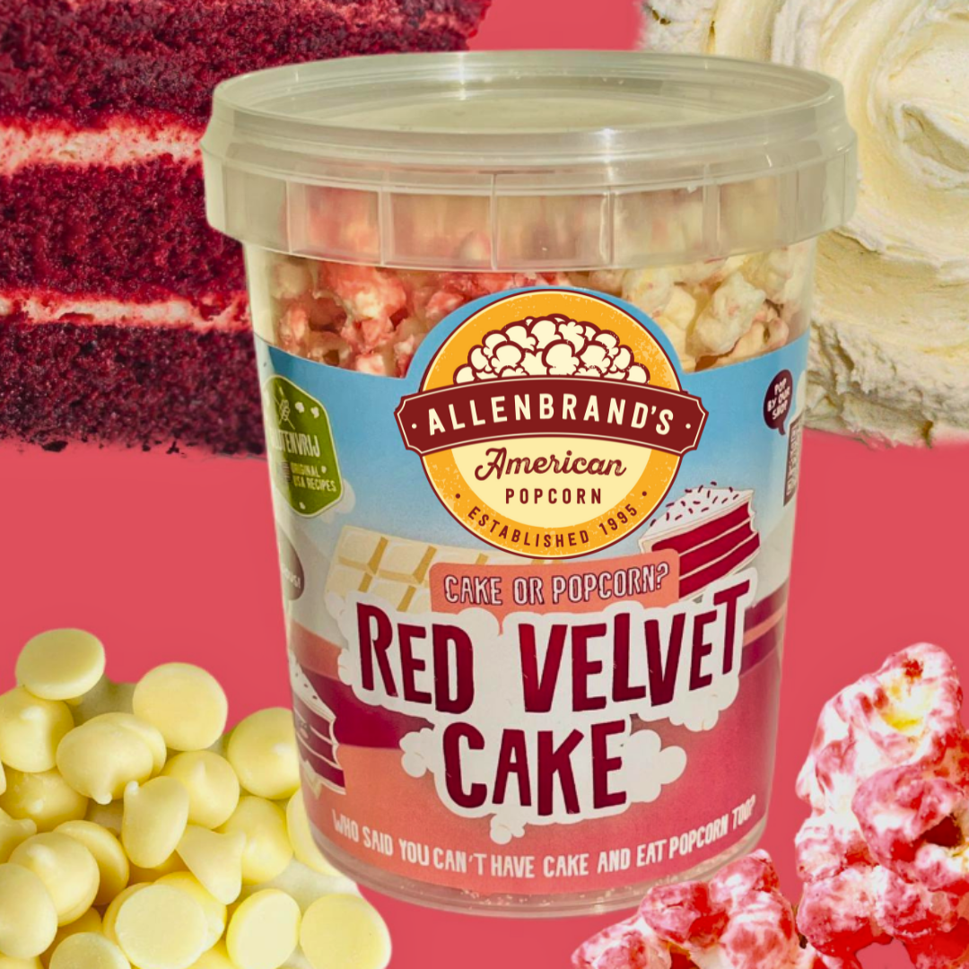 Red Velvet Cake: Who said you can't have cake and eat popcorn too?