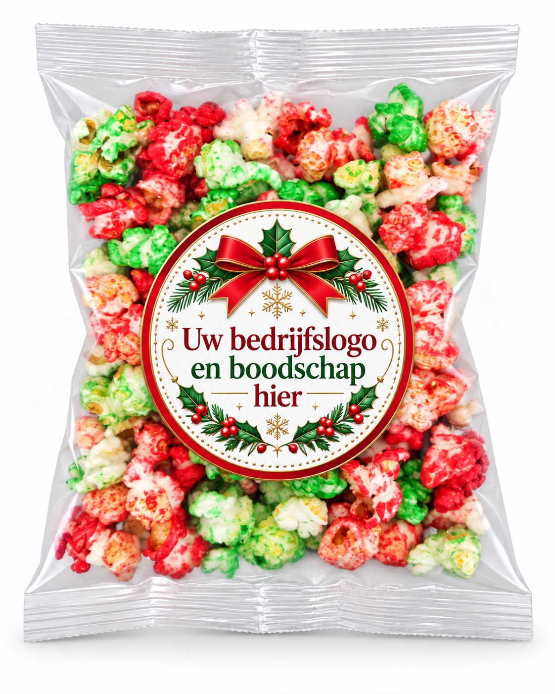 Kerst Popcorn met Eigen Logo – Zakelijk