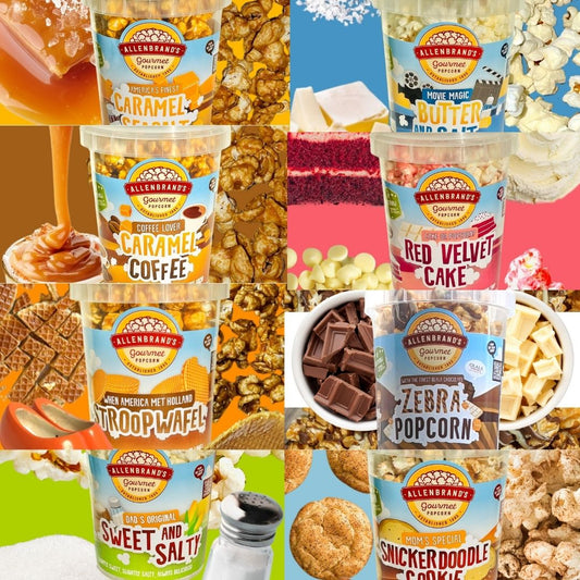 Sample Pack met code 8415 / Probeer onze populairste smaken voor slechts €15,00 & GRATIS suikerspin en verzending(Alleen Nieuwe Klanten)