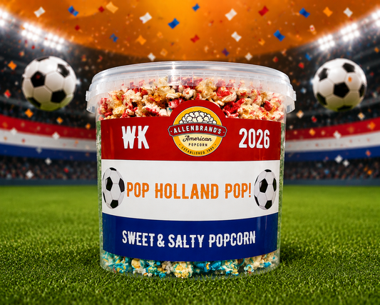 🥇🇳🇱 WK 2026 Sweet & Salty Popcorn Bucket (5,5 Liter) ⚽🍿