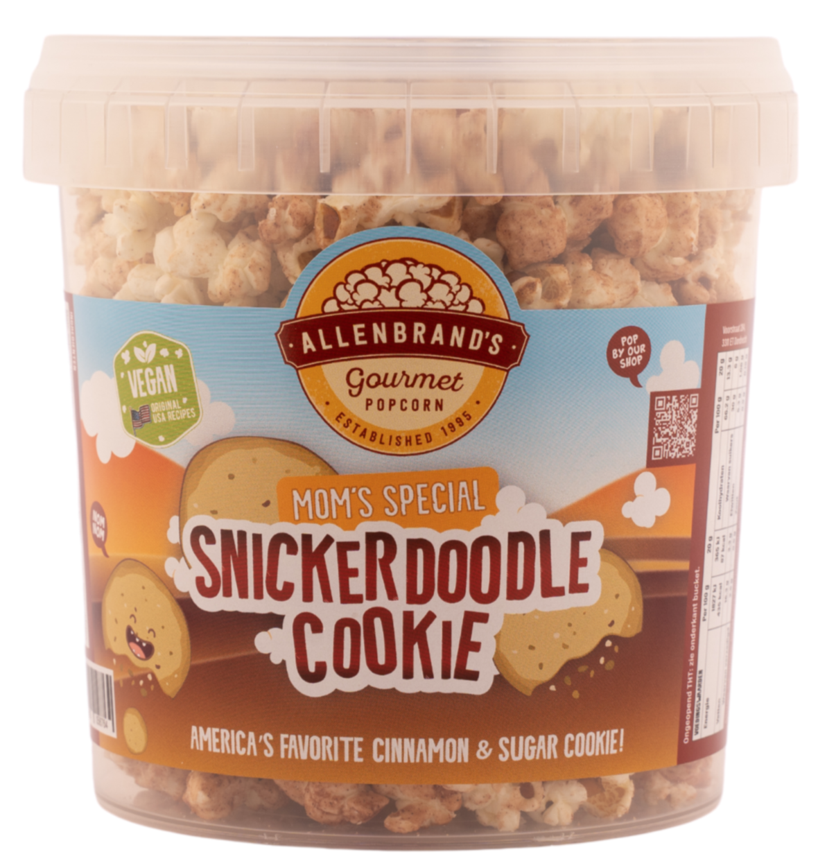 Snickerdoodle Cookie: America's favorite cinnamon and sugar cookie.