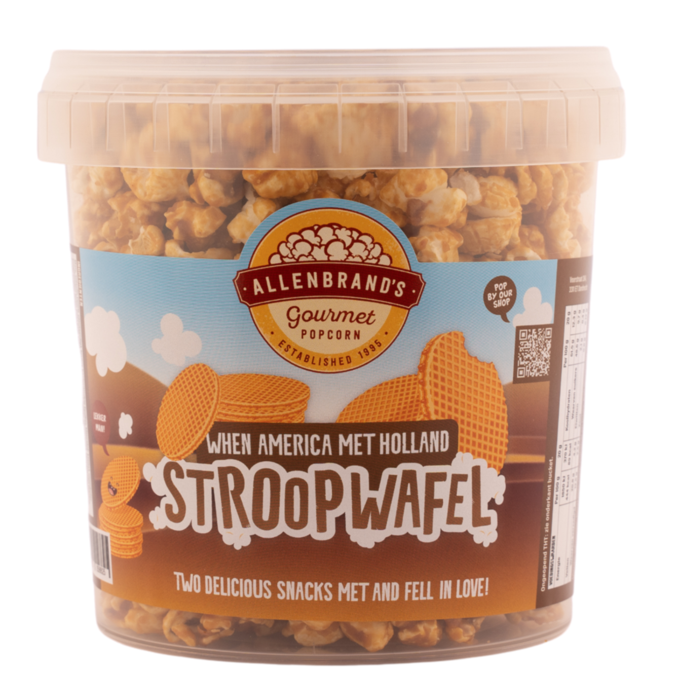 Stroopwafel: Two delicious snacks met and fell in love.