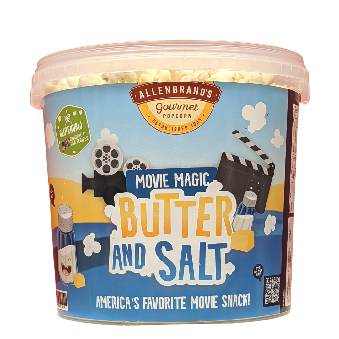 Butter & Salt: America's favorite movie snack!
