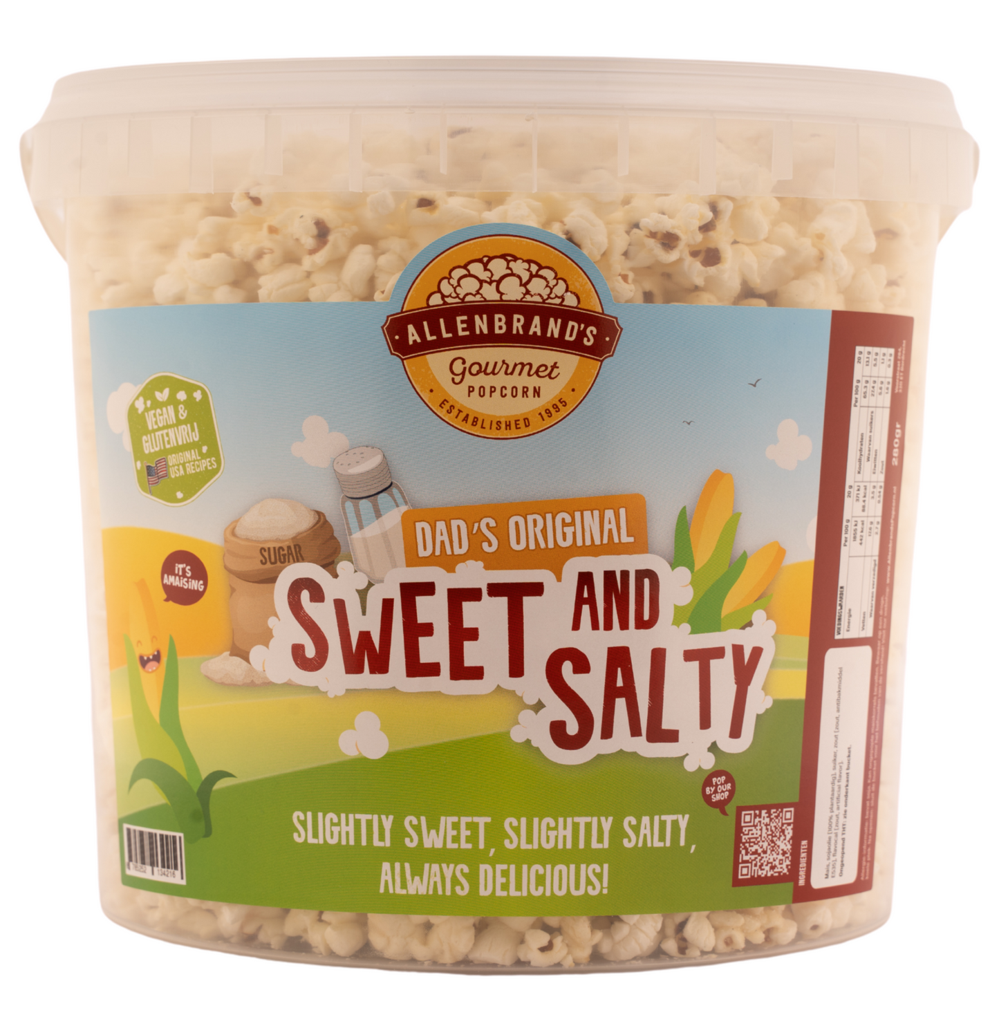 Sweet and Salty: Slightly sweet, slightly salty, always delicious!